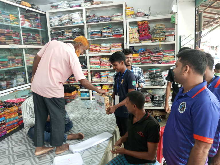 বন্যার্তদের জন্য অনুদান ২০২৪